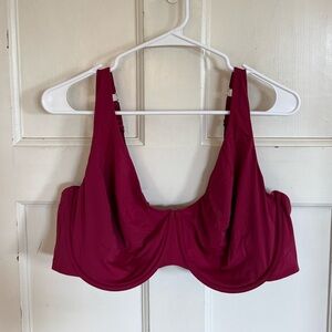Thirdlove cranberry color bra size 42E